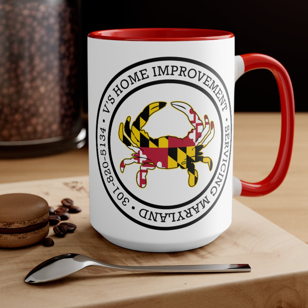 V's Home Improvement Maryland Crab Coffee Mug