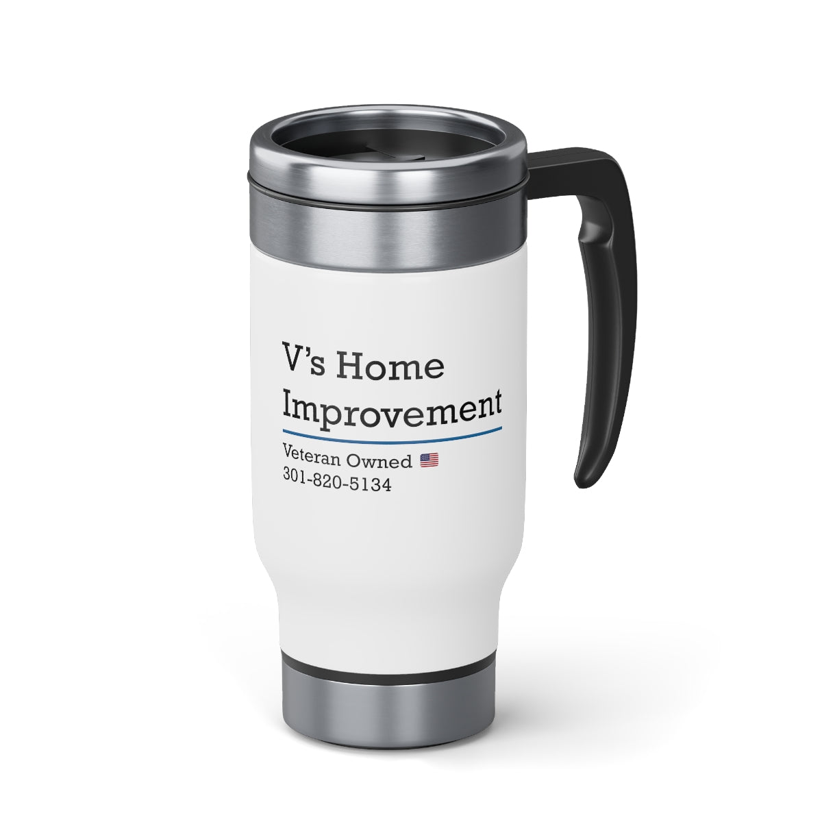 V's Home Improvement Stainless Steel Travel Mug